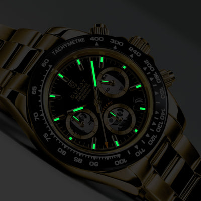 Duxot Accelero Chronograph Skeleton Dark Opulence DX-2065-EE