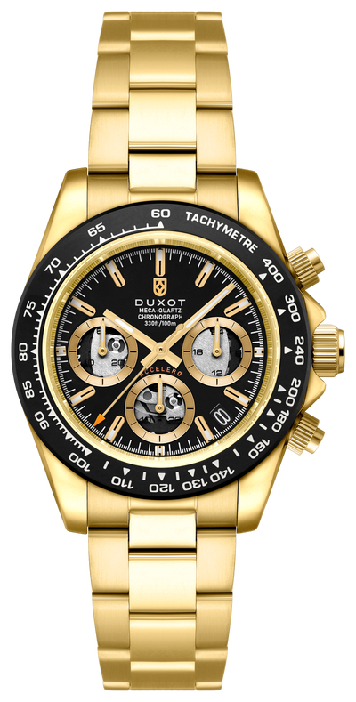 Duxot Accelero Chronograph Skeleton Dark Opulence DX-2065-EE