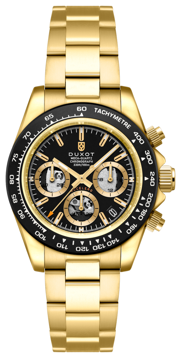 Duxot Accelero Chronograph Skeleton Dark Opulence DX-2065-EE