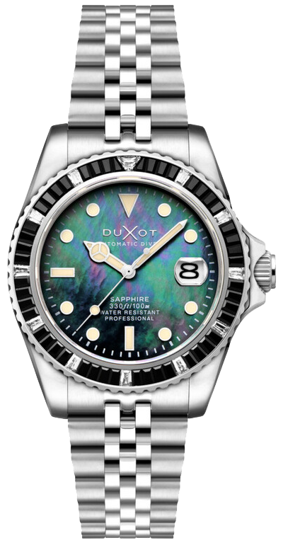 Duxot Atlantica 40 Rainbow Automatic Black MOP DX-2077-11