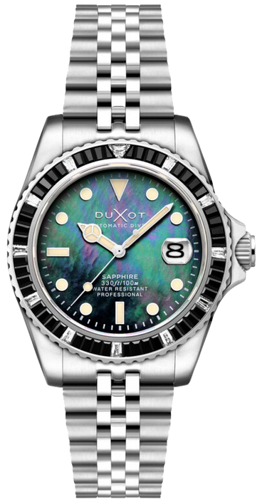Duxot Atlantica 40 Rainbow Automatic Black MOP DX-2077-11