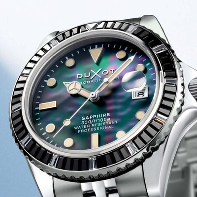 Duxot Atlantica 40 Rainbow Automatic Black MOP DX-2077-11