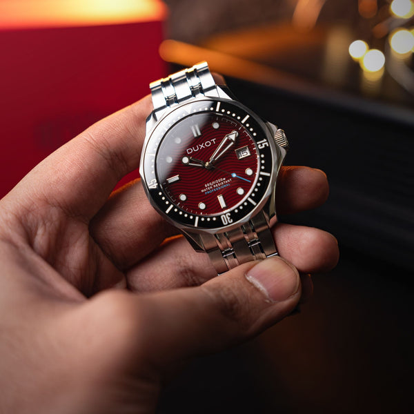Duxot Henri Diver Maroon Red DX-2060-55