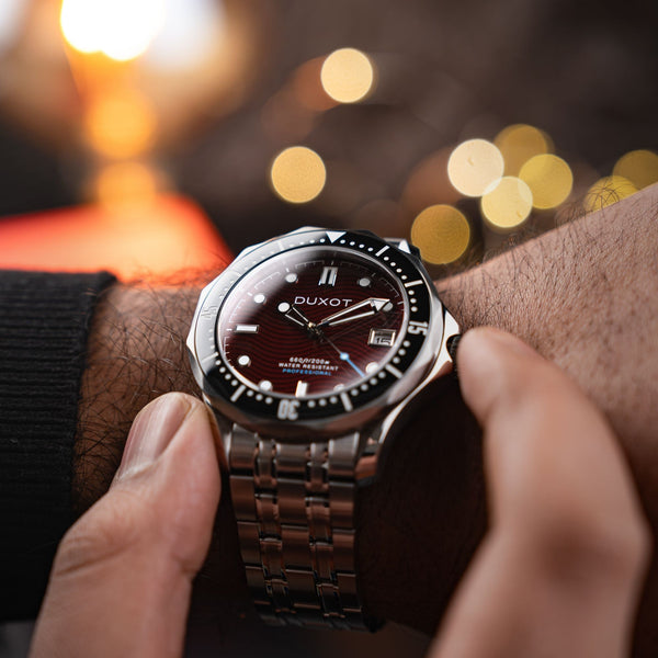 Duxot Henri Diver Maroon Red DX-2060-55