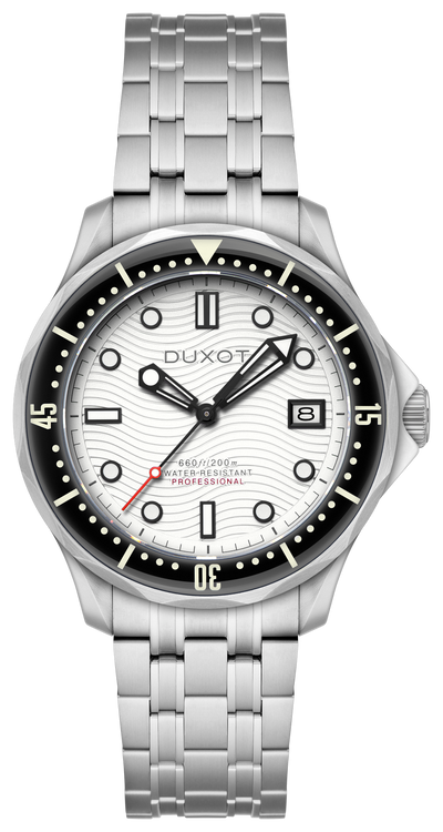 Duxot Henri Diver Matt Silver DX-2060-77