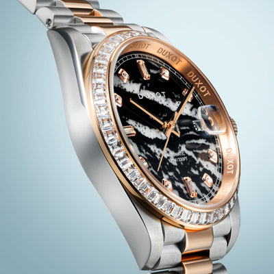 Duxot Serenata Grey Crystal Automatic Limited Edition DX-2058-HH