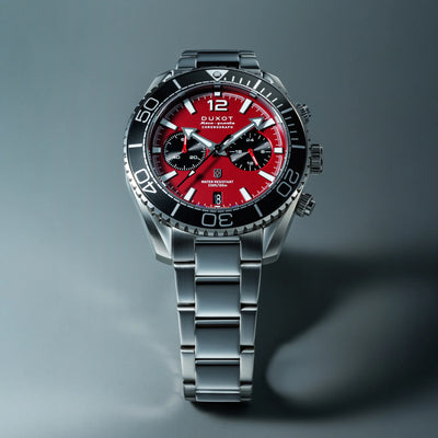 Duxot Tiburon Chronograph Brick Red DX-2062-22
