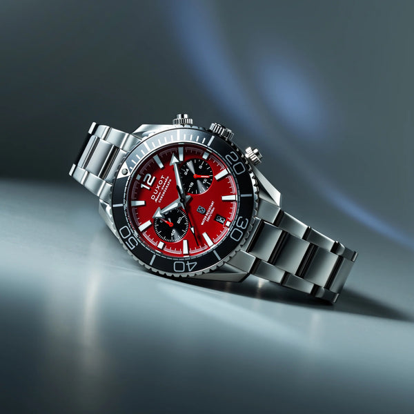Duxot Tiburon Chronograph Brick Red DX-2062-22