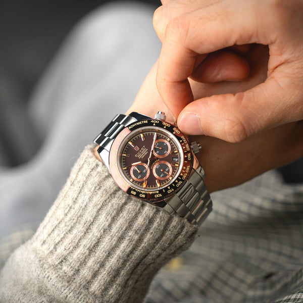 Duxot Accelero Chronograph Chestnut Brown DX-2065-44