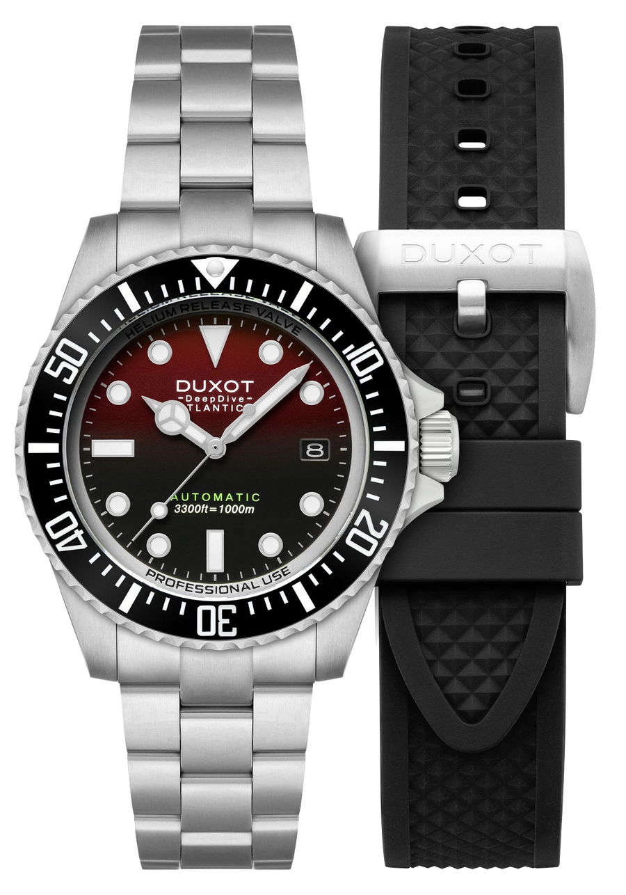 Duxot Atlantica Deep Dive Scarlet Red Limited Edition DX-2066-33