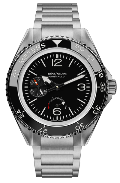 Echo/Neutra Cristallo Professional Diver Black