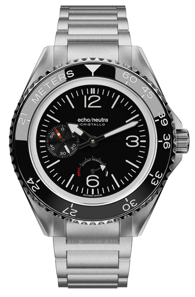 Echo/Neutra Cristallo Professional Diver Black - SeriousWatches.com