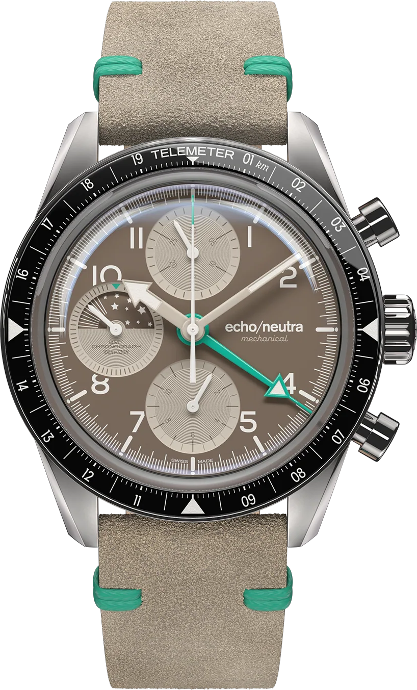 Echo/Neutra 1956 Chrono GMT Cappuccino
