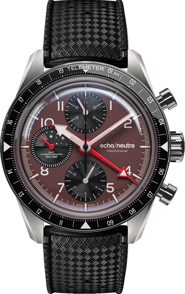 Echo/Neutra 1956 Chrono GMT Purple