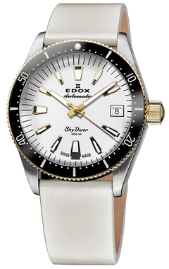 エクリュ38 Edox Skydiver 38 Date Automatic Special Edition 80131 357JNC BI