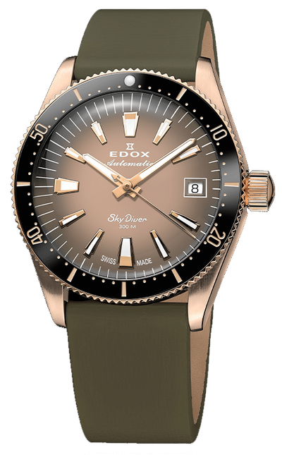 Edox Skydiver 38 Date Automatic Special Edition 80131 37RNC VDBEI Edox Skydiver 38 Date Automatic Special Edition 80131 37RNC VDBEI