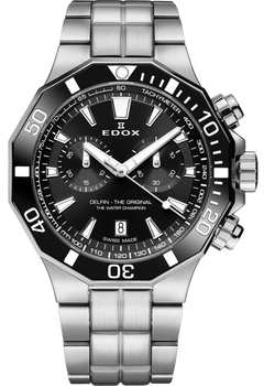 Edox Delfin Chronograph 10112 3NM NIN - SeriousWatches.com