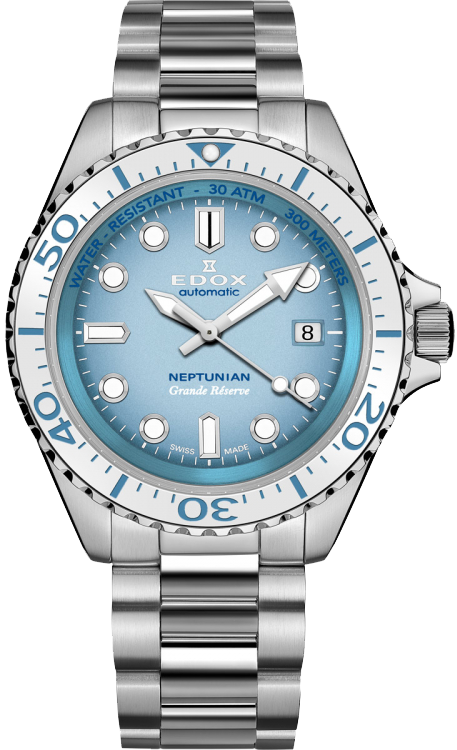 Edox Neptunian Grande Réserve 68 hours 80801 3BBUM BUCDN