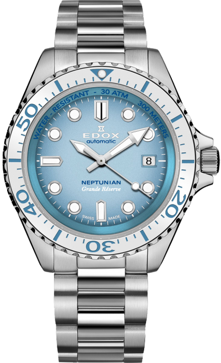 Edox Neptunian Grande Réserve 68 hours 80801 3BBUM BUCDN