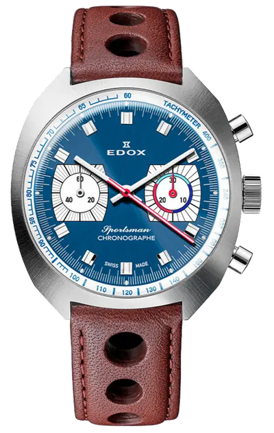 Edox Sportsman Chronograph Automatic Limited Edition 08202 3BU Edox Sportsman Chronograph Automatic Limited Edition 08202 3BU