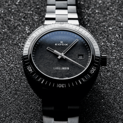 Edox Hydro-Sub  Chronometer 80128 37NLNM NLN Label Noir Limited Edition