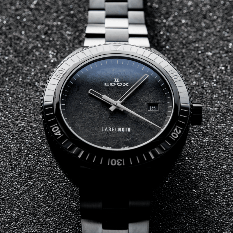 Edox Hydro-Sub Chronometer 80128 37NLNM NLN Label Noir Edox Hydro-Sub Chronometer 80128 37NLNM NLN Label Noir