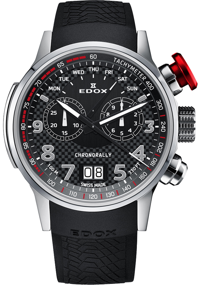 Edox Chronorally Chronograph 38001 TIN NRO3