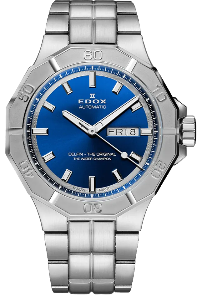 Edox Delfin The Original Day-Date Automatic 88008 3M BUIN