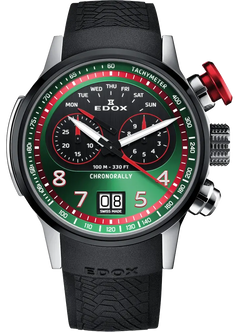 Edox Chronorally Chronograph 38001 TINNR VR - SeriousWatches.com