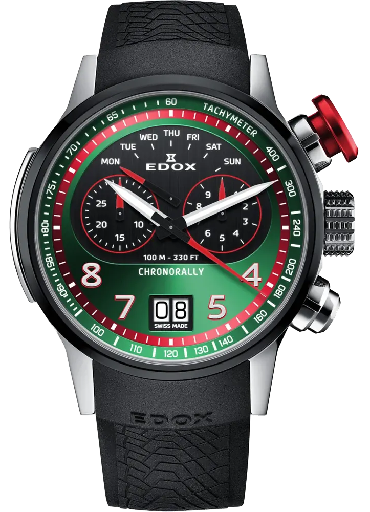 Edox Chronorally Chronograph 38001 TINNR VR
