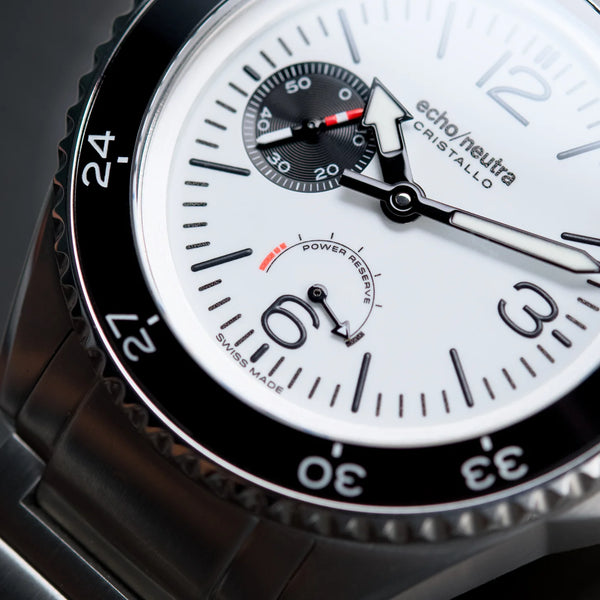 Echo/Neutra Cristallo Professional Diver White
