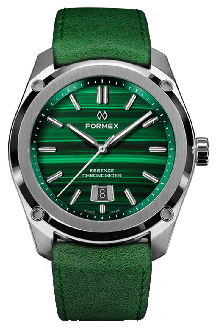 Formex Essence FortyThree Chronometer Malachite Leather