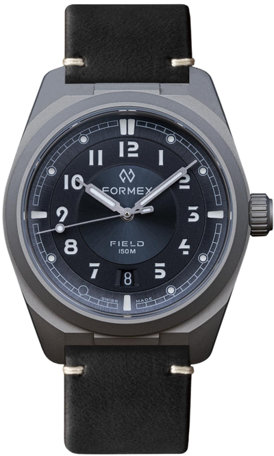 Formex Field 40mm Basalt Grey Leather
