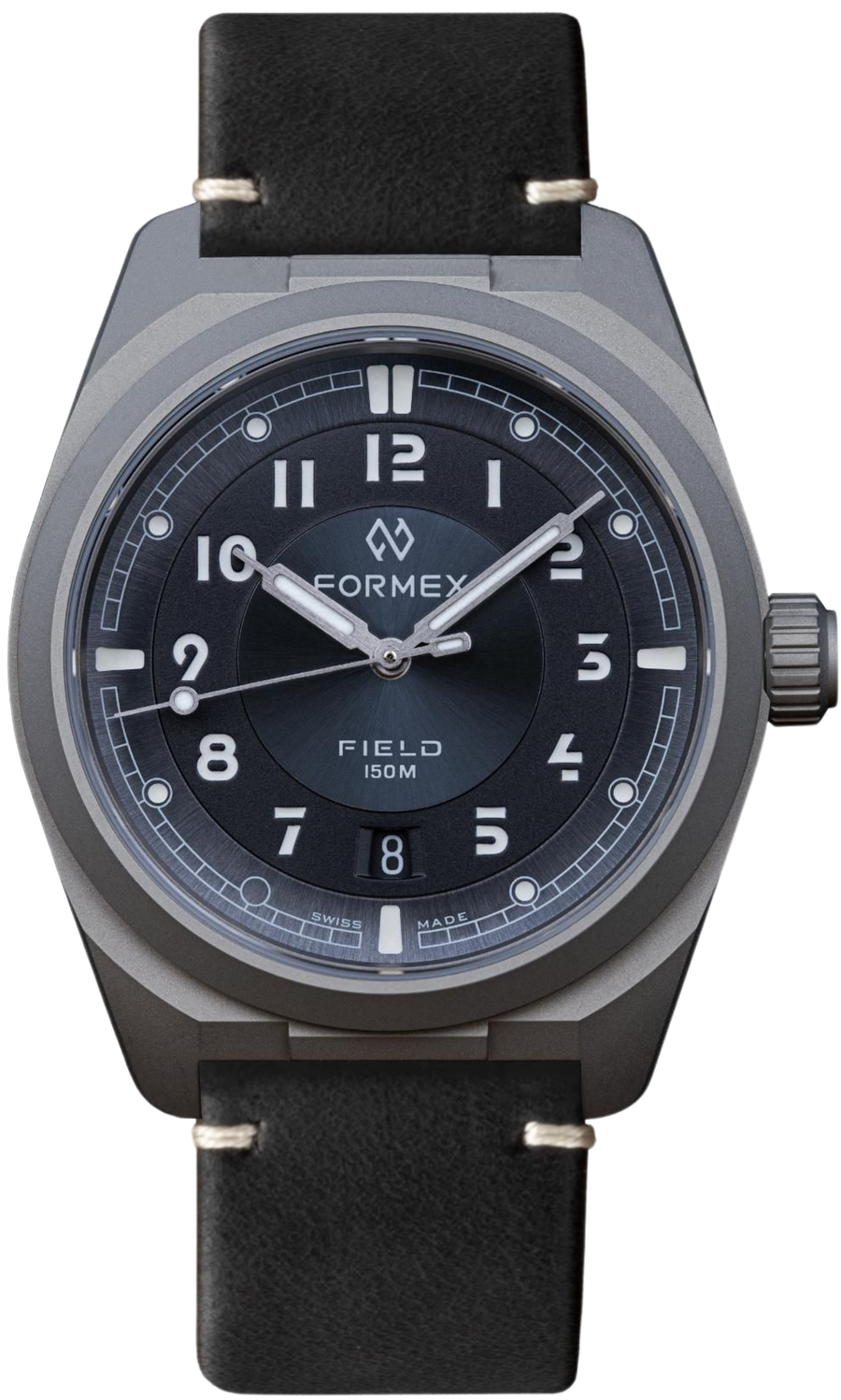 Formex Field 40mm Basalt Grey Leather