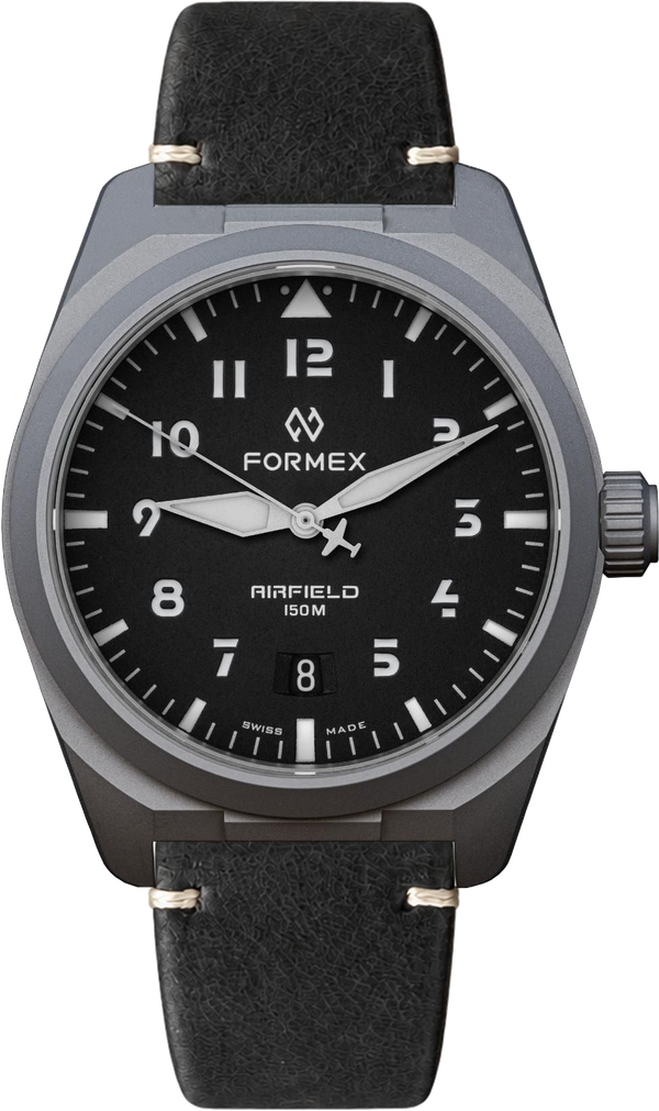 Formex AirField Jet Black Leather
