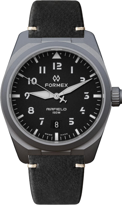Formex AirField Jet Black Leather