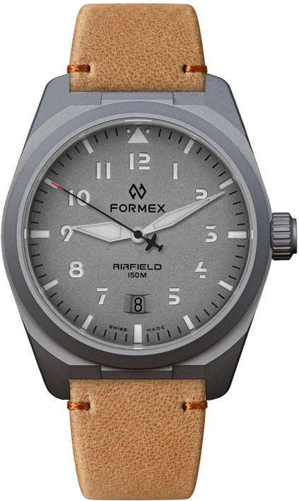 Formex AirField Tarmac Grey Leather