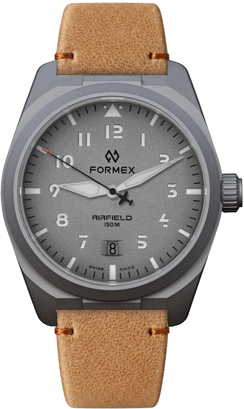 Formex AirField Tarmac Grey Leather