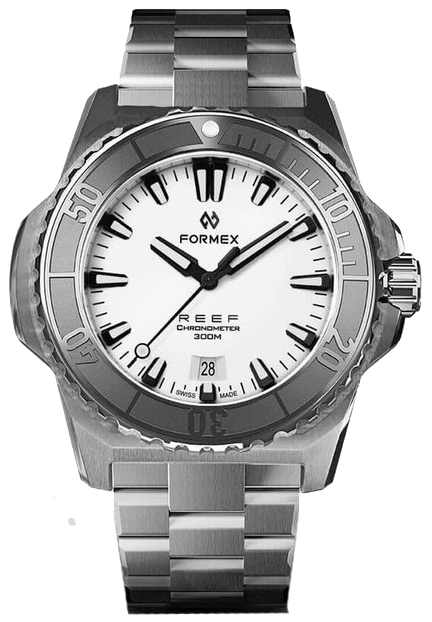 Formex REEF Automatic Chronometer 300m White Steel Bezel