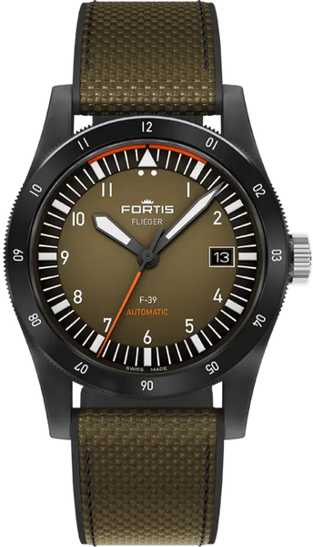 Fortis Flieger F-39 Werk 7 Tactical Green - SeriousWatches.com