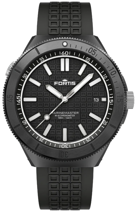 Fortis Marinemaster M-44 DLC Gravity Black