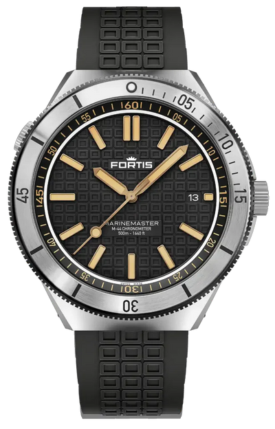 Fortis Marinemaster M-44 Black Resin