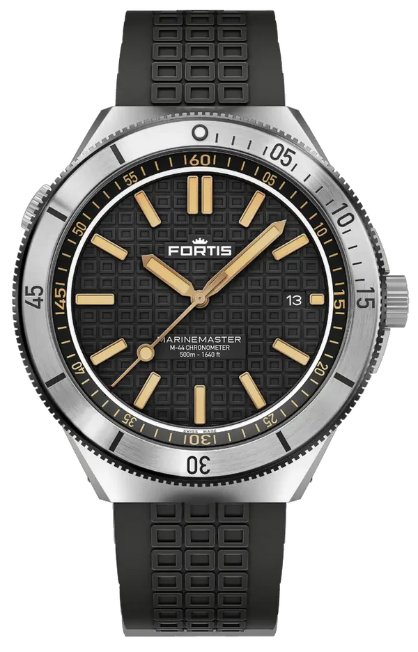 Fortis Marinemaster M-44 Black Resin