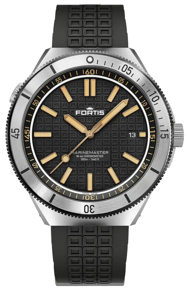 Fortis Marinemaster M-44 Black Resin