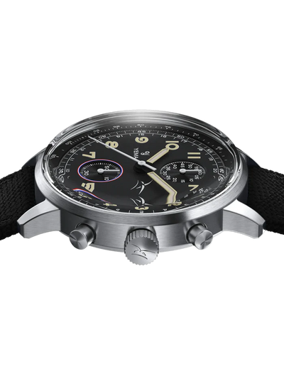 Yema Flygraf Bi-Compax French Air Force Black YMHF1582AA-AA