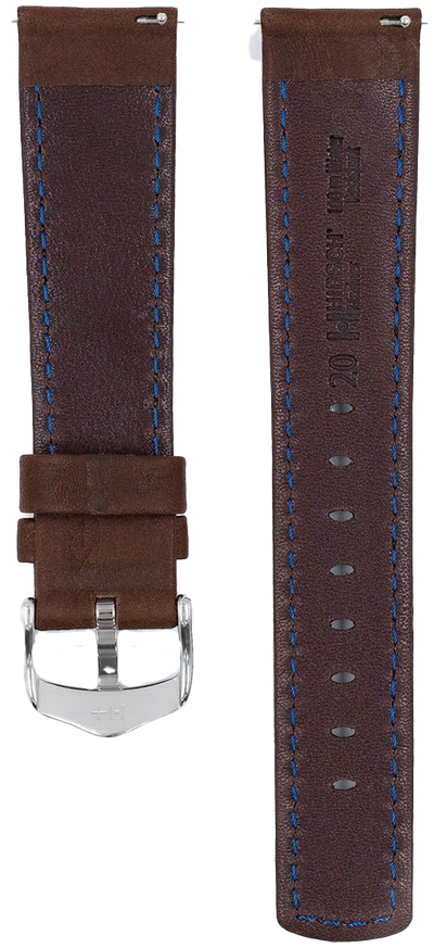 Hirsch Mariner Brown 22mm