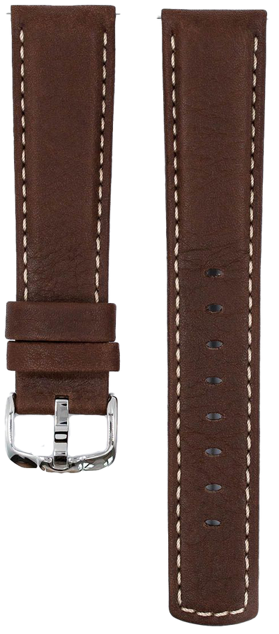 Hirsch Mariner Brown 22mm