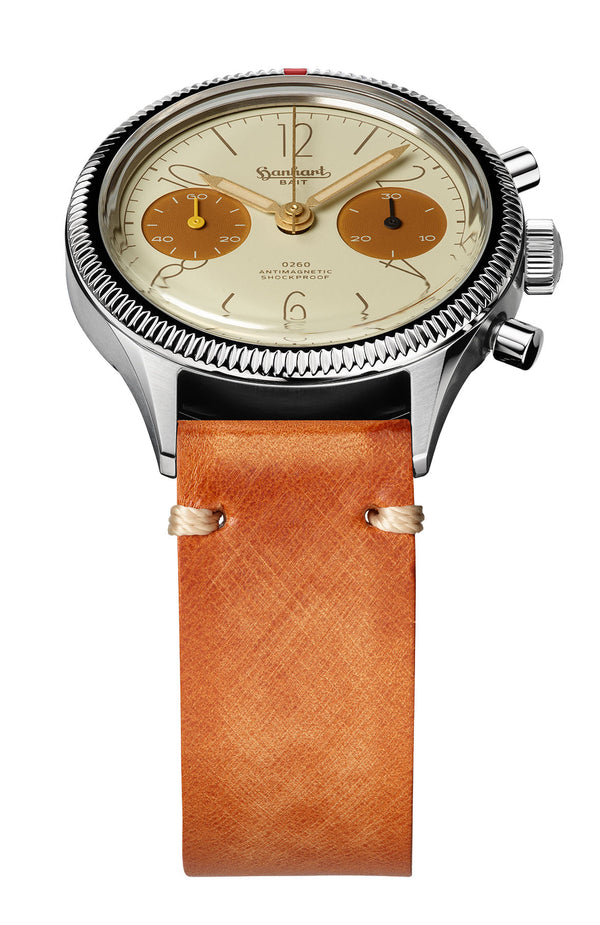 Hanhart 417 ES 0260 x BAIT Cream Limited Edition