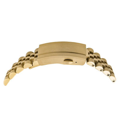 Islander Watch Gold Tone Bracelet for Bulova Super Seville #BRAC-158