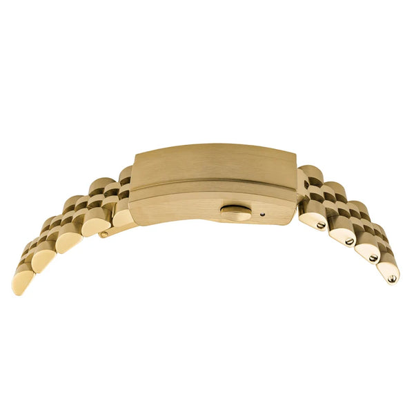 Islander Watch Gold Tone Bracelet for Bulova Super Seville #BRAC-158